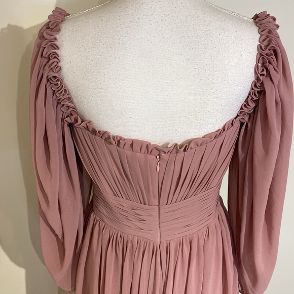 Rose Colored Formal Dress. No brand. - Picture 5 of 8